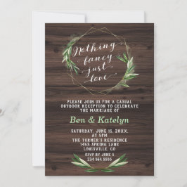 Convite Casamento Simples Sem Frescuras Só Amor