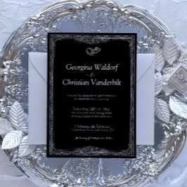 Convite Casamento Simples, Simples e Branco