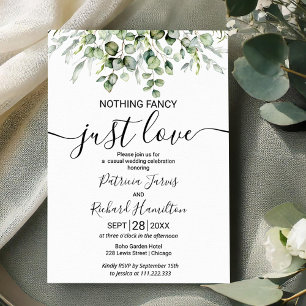 Convite Casamento Simplesmente Amor Verde