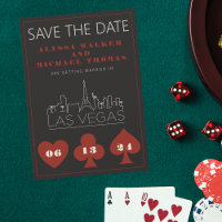 Casamento Skyline Em Las Vegas Salve A Data