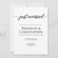 Casamento Somente com Fotos na Recepção Recém-casa