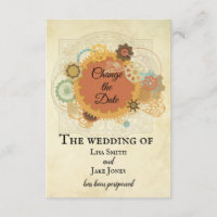 Casamento Steampunk Mudar a Data Industrial