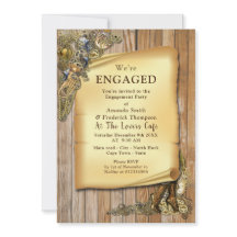 Casamento Steampunk No Noivado De Madeira