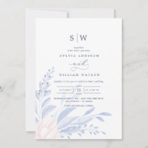 Casamento Suculento de Eucalyptus Vermelhos Azul M