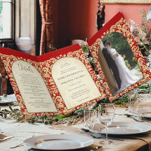 Casamento tema damasco Cristão Borgonha Vermelha e