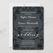 Casamento tema damasco Negro Rustic Blacksmith
