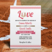 Casamento Tema Esportivo Baseball Love