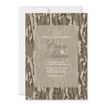Casamento Temático de Caça Camuflado Bottom Lands