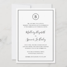 Casamento Tradicional Preto e Branco Tudo em Um