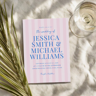 Convite Casamento Triturado de Rosa Elegante