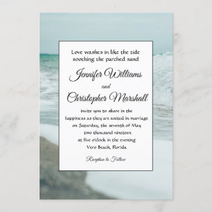 Convite Casamento tropical