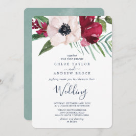 Convite Casamento Tropical Breeze