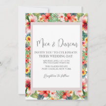 Casamento Tropical de Hibiscus