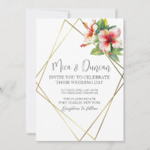 Casamento Tropical de Hibiscus