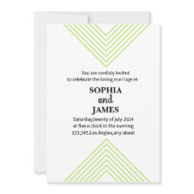 Casamento único e minimalista