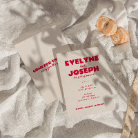 Casamento Único Funk Funk Colorido Moderno