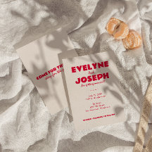 Casamento Único Funk Funk Colorido Moderno