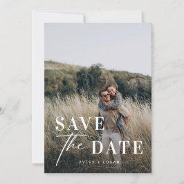 Convite Casamento Único Salve a Data da Foto