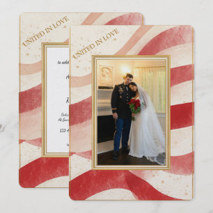 Convite casamento United In Love