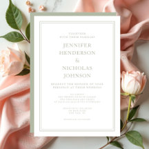 Casamento Verde da Elegante Sage