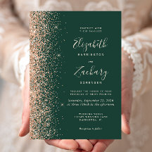 Casamento Verde Esmeralda com Brilho de Pêssego Mo