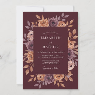 Convite Casamento Vinho Champanhe Ranunculus Eucalipto