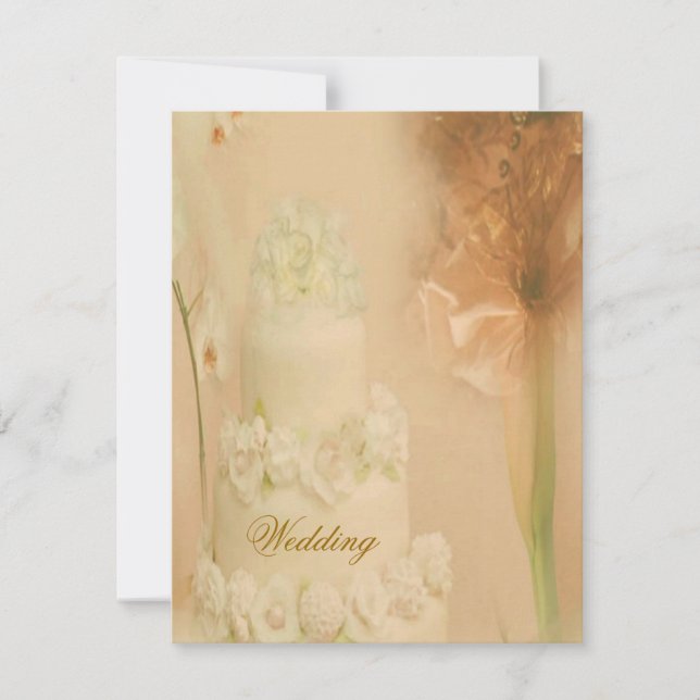 Convite Casamento vintage (Frente)