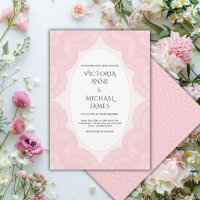 Casamento Vintage Caprichoso com Renda Rosa