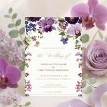 Casamento vintage Floral Lilac