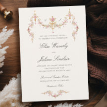Casamento Vintage Garden French Chateau Soft Blush
