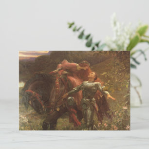 Convite Casamento vintage, La Belle Dame Sans Merci, Dicks