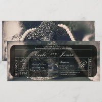 Casamento Vintage Máscara e Pérolas