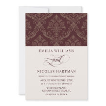 Casamento Vintage Royal Burgundy