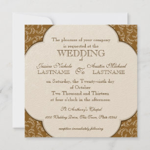 Convite Casamento Vintage Western Style
