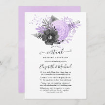 Casamento Virtual Online Floral Online Lilac e Car