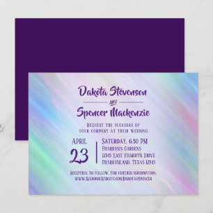 Convite Casamento Whimsical   Pastel mole Coloful Watercol
