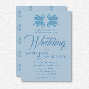 Convite Casamento White Lotus