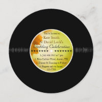 Casamentos outono Retro-Vinil Record