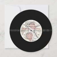 Casamentos outono Retro-Vinil Record