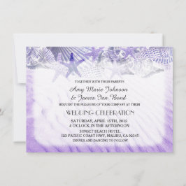 Convite Casas de praia em Seashell convida seashell1