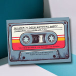 Convite Cassette Mixtape Men 50th Birthday<br><div class="desc">50ª festa de aniversário de ideias para os homens: um convite de aniversário com tema musical para amantes da música com um desenho desenhado à mão de uma fita cassete. Esses 50º convites de festas de aniversários para homens com tema musical podem ser fácil e totalmente personalizados, imprimíveis ou disponíveis...</div>