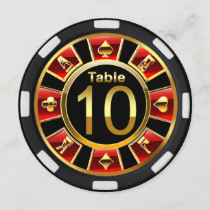Convite Cassino Maria Vegas mesa número 10