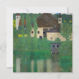 Convite Castelo de Água de Gustav Klimt