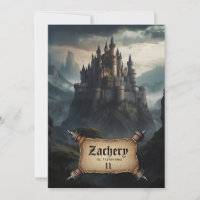 *~* Castelo de Montanha Fantasy Medieval AP88 Aniv