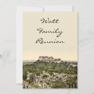 Convite Castelo de Stirling, Stirling, Escócia