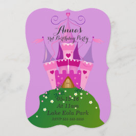 Convite Castle Birthday Invtions
