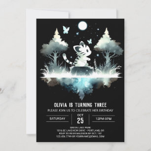 Convite Castle Little Tiger Birthday