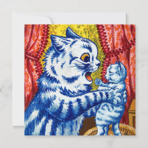 Convite Cat e seus gatinhos