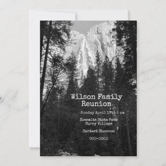 Convite Cataratas de Yosemite