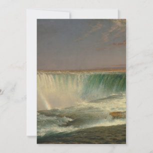 Convite Cataratas do Niágara por Frederic Edwin Church
